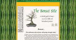 Desktop Screenshot of bonsaisite.com