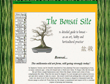 Tablet Screenshot of bonsaisite.com